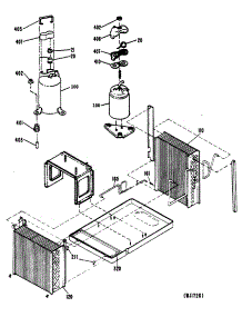 03 - Section3 parts for Ge Air Conditioner AVX06FAC2 from AppliancePartsPros.com