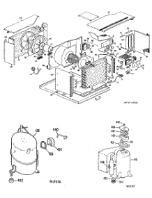 02 - Section2 parts for Ge Air Conditioner AXN18W2G1 from AppliancePartsPros.com