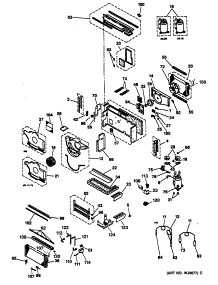 02 - Section2 parts for Ge Air Conditioner AZ31H12D5DV3 from AppliancePartsPros.com