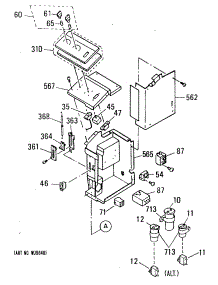 03 - Section3 parts for Ge Air Conditioner AZC109EDV2 from AppliancePartsPros.com