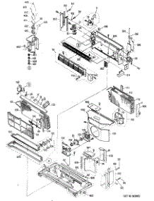 03 - Section3 parts for Ge Air Conditioner AZC115DBV1 from AppliancePartsPros.com