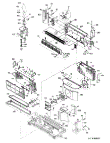 02 - Section2 parts for Ge Air Conditioner AZC115EDV2 from AppliancePartsPros.com