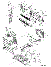 03 - Section3 parts for Ge Air Conditioner AZC209EBV1 from AppliancePartsPros.com