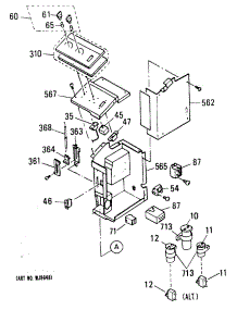 02 - Section2 parts for Ge Air Conditioner AZC212DBV4 from AppliancePartsPros.com
