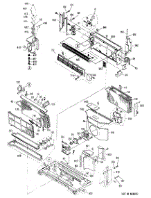03 - Section3 parts for Ge Air Conditioner AZC215EDV2 from AppliancePartsPros.com