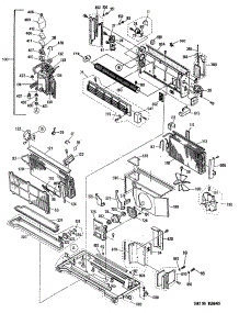 03 - Section3 parts for Ge Air Conditioner AZC306EDV5 from AppliancePartsPros.com
