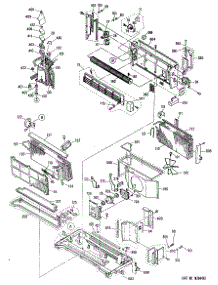 03 - Section3 parts for Ge Air Conditioner AZC315DBV1 from AppliancePartsPros.com
