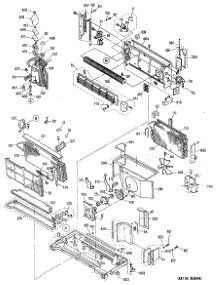 03 - Section3 parts for Ge Air Conditioner AZC315DBV2 from AppliancePartsPros.com