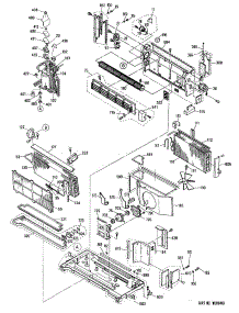 03 - Section3 parts for Ge Air Conditioner AZC406EBV1 from AppliancePartsPros.com