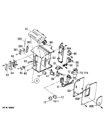 03 - Section3 parts for Ge Air Conditioner AZC412DBV3 from AppliancePartsPros.com