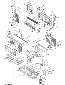 03 - Section3 parts for Ge Air Conditioner AZC506EDV1 from AppliancePartsPros.com