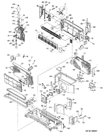 04 - Section4 parts for Ge Air Conditioner AZC509EDV1 from AppliancePartsPros.com