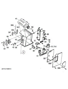 02 - Section2 parts for Ge Air Conditioner AZC509EDV4 from AppliancePartsPros.com