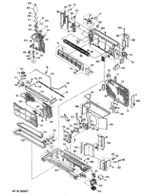 03 - Section3 parts for Ge Air Conditioner AZC512DBV1 from AppliancePartsPros.com