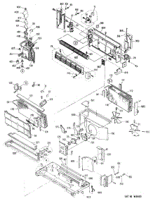 03 - Section3 parts for Ge Air Conditioner AZC512EDV2 from AppliancePartsPros.com