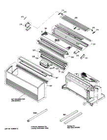 03 - Section3 parts for Ge Air Conditioner AZC515EDV4 from AppliancePartsPros.com