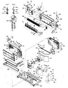03 - Section3 parts for Ge Air Conditioner AZC715DBV3 from AppliancePartsPros.com