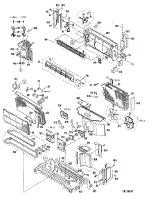 03 - Section3 parts for Ge Air Conditioner AZC915EPV1 from AppliancePartsPros.com