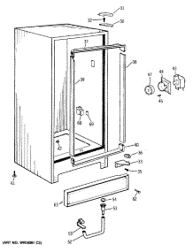 02 - Section2 parts for Ge Freezer CA10SMC from AppliancePartsPros.com