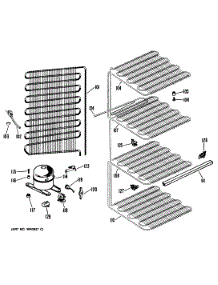 03 - Section3 parts for Ge Freezer CA10SMC from AppliancePartsPros.com