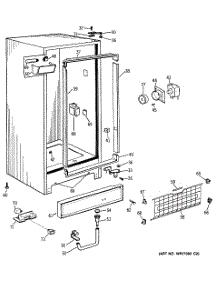02 - Section2 parts for Ge Freezer CA16DMB from AppliancePartsPros.com