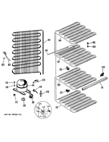 03 - Section3 parts for Ge Freezer CA16SMB from AppliancePartsPros.com