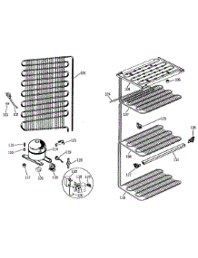 03 - Section3 parts for Ge Freezer CA19DMC from AppliancePartsPros.com