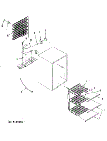 02 - Section2 parts for Ge Freezer CA5DLB from AppliancePartsPros.com