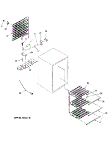 02 - Section2 parts for Ge Freezer CA5DMB from AppliancePartsPros.com