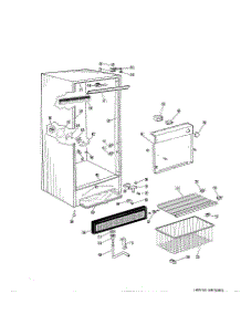02 - Section2 parts for Ge Freezer CAF16DGB from AppliancePartsPros.com