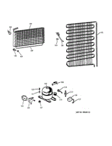 03 - Section3 parts for Ge Freezer CAF16DGB from AppliancePartsPros.com