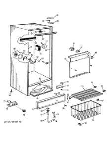 02 - Section2 parts for Ge Freezer CAF16DMB from AppliancePartsPros.com
