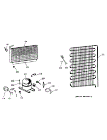 03 - Section3 parts for Ge Freezer CAF16DMB from AppliancePartsPros.com