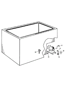 02 - Section2 parts for Ge Freezer CB15DCB from AppliancePartsPros.com