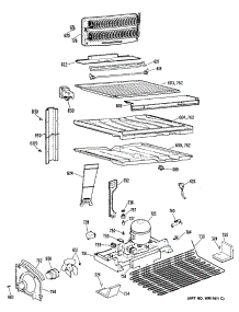 03 - Section3 parts for Ge Refrigerator CTX18EPNRHA from AppliancePartsPros.com