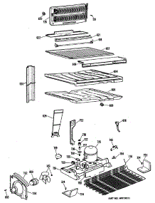 05 - Section5 parts for Ge Refrigerator CTX22DMRRAD from AppliancePartsPros.com