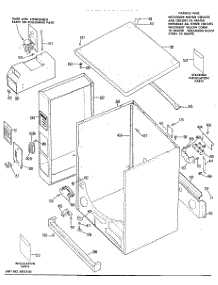 02 - Section2 parts for Ge Dryer DDC4408AFL from AppliancePartsPros.com