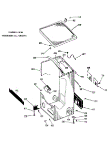 03 - Section3 parts for Ge Dryer DDC4492ABL from AppliancePartsPros.com
