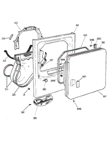 02 - Section2 parts for Ge Dryer DDC4500SGM from AppliancePartsPros.com