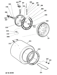 03 - Section3 parts for Ge Dryer DDE5710GAM from AppliancePartsPros.com