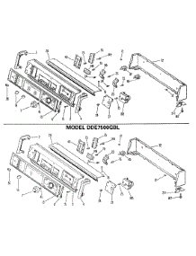 03 - Section3 parts for Ge Dryer DDE7900GDL from AppliancePartsPros.com