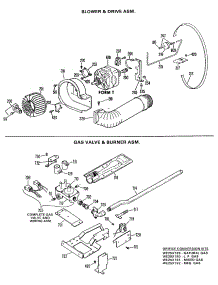 04 - Blower & Drive Asm. parts for Ge Dryer DDG8189VSL from AppliancePartsPros.com
