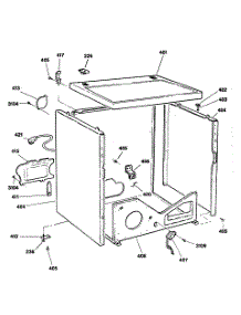 03 - Section3 parts for Ge Dryer DDG8580RCM from AppliancePartsPros.com