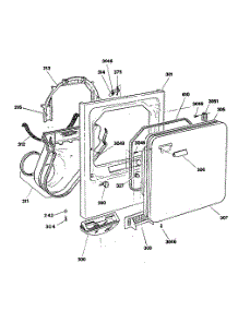 02 - Section2 parts for Ge Dryer DDG8589RCMAA from AppliancePartsPros.com