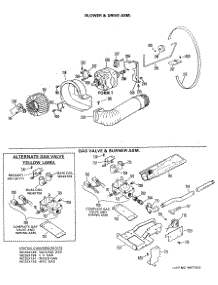 04 - Blower & Drive Asm. parts for Ge Dryer DDG9380LAL from AppliancePartsPros.com
