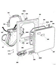 02 - Section2 parts for Ge Dryer DDG9680RAM from AppliancePartsPros.com