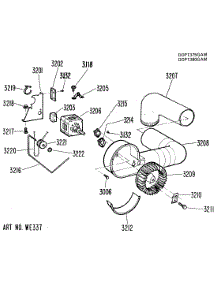 02 - Section2 parts for Ge Dryer DDP1380GAM from AppliancePartsPros.com