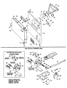 04 - Cabinet Front Asembly parts for Ge Dryer DRL1555MBL from AppliancePartsPros.com