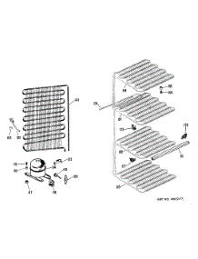 03 - Section3 parts for Ge Freezer FV13CJC from AppliancePartsPros.com