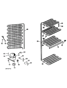 03 - Section3 parts for Ge Freezer FV19CLB from AppliancePartsPros.com